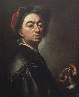 Self portrait, Peter Johannes Brandl